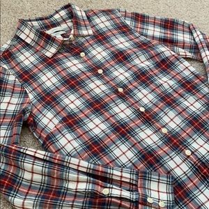 J.Crew RETAIL Tartan Plaid Perfect Shirt (sz 4)